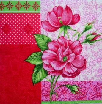 393 Rosen - 3-lagig