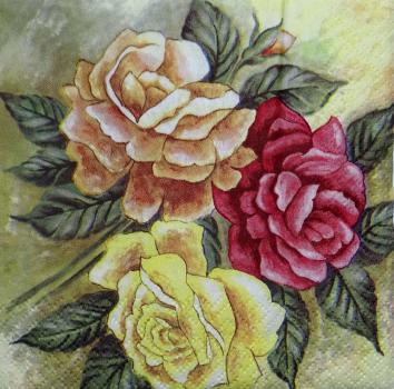 432 Roses - 3-ply (colored) - Truba Fashion - CS