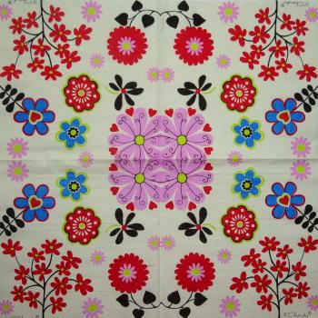 175 Daisies - 3-ply - F. Chandy