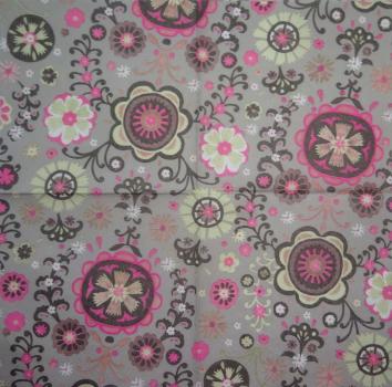 179 Daisies - 3-ply (gray)