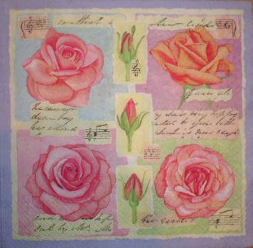 004 Roses - 3-ply