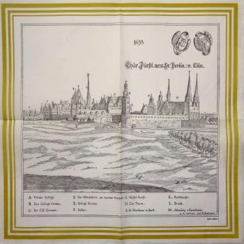 022 Germany - 1-ply - WIDA - Berlin - 35x35 cm