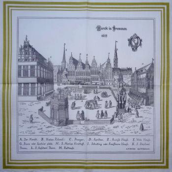 026 Germany - 1-ply - WIDA - Bremen - 35x35 cm