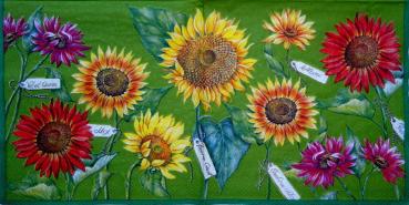 088 Sunflowers - 3-ply (grün) - Ihr