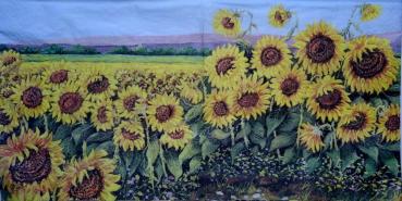 129 Sonnenblumen - 3-lagig - Paw