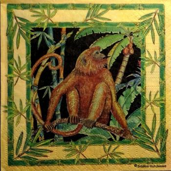 126 Tiere Afrika: Diverse - 3-lagig - ppd - Siddhia Hutchinson