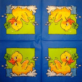 159 Ducks - 3-ply (blue)