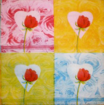 014 Roses - 3-ply - Duni