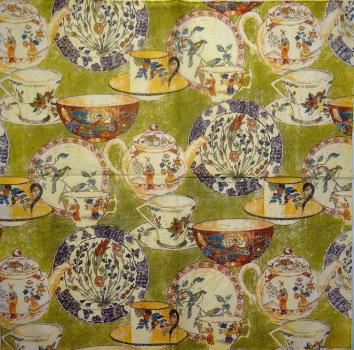 068 Dishes - 3 ply - Cypress