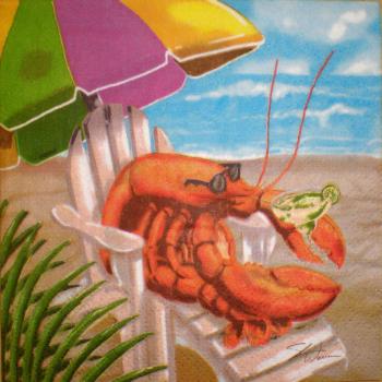 003 Crab - 3-ply - ppd - Shari Warren/Bentley