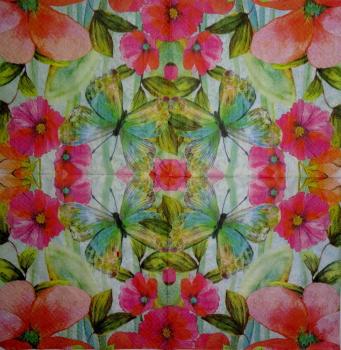 106 Anemonen, Mohn - 2-lagig