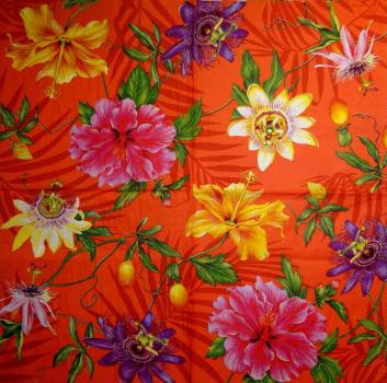 070 Lilies - 3-ply (orange) - Ihr - Carol Lake