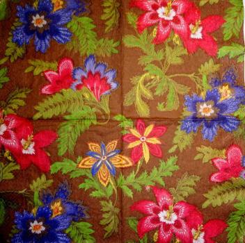 071 Lilies - 3-ply - Caspari
