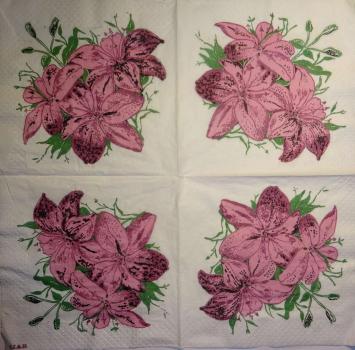 073 Lilies - 3-ply - LIAB
