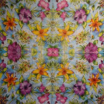 075 Lilies - 3-ply