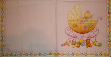 022 Baby - 3-ply (pink) - Paw