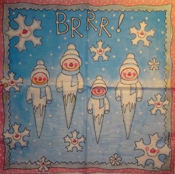 140 Winterlandschaft - 3-lagig - Vielseidig