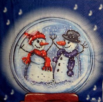 138 Schneemann - 3-lagig - Fasana