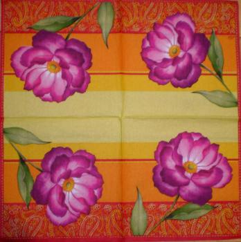 036 Roses - 3-ply (orange) - Ihr