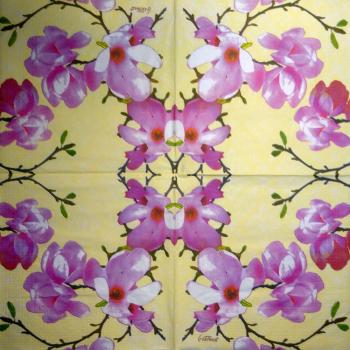 064 Magnolias - 3-ply - ppd - G.v.d.Flierdt