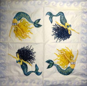 054 Fish / Mermaid - 3-ply - Cypress