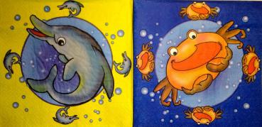 019 Dolphin / Whale / Shark - 3-ply