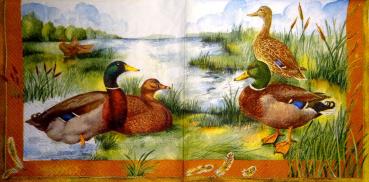 017 Enten - 3-lagig (braun) - Ihr
