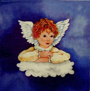 276 Angel - 3-ply (blue)