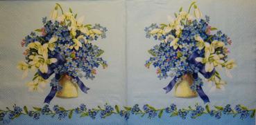 114 Daffodils - 3 ply (blue) - Ihr
