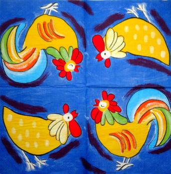 123 Hahn, Huhn - 3 lagig