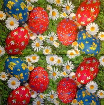097 Eier, Ostereier - 3 lagig