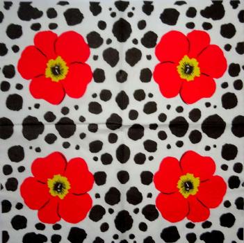 115 Anemonen, Mohn - 3-lagig