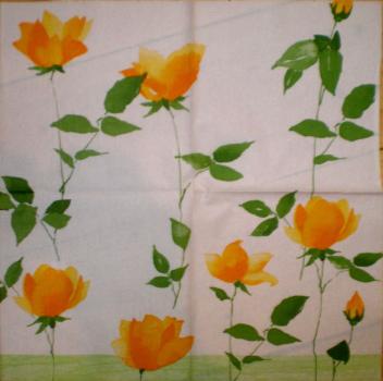086 Roses - 3-ply (yellow)