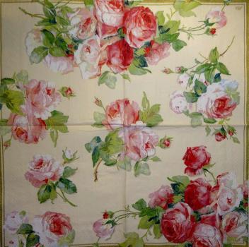 470 Rosen - 3-lagig (creme) - Ihr
