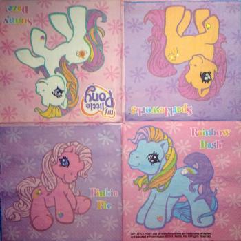 116 Horses - 3-ply - My little Pony - Hasbro 2003