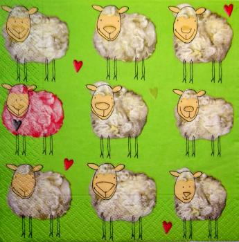 082 Sheep - 3-ply - Colourful Life