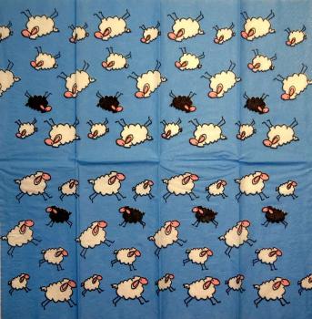 093 Sheep - 4-ply - Handkerchief