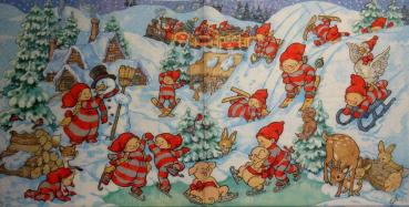 091 Dwarfs - 3-ply - Scandinavian - Künstler