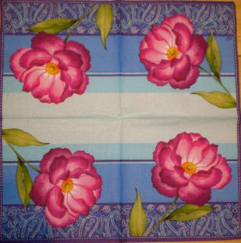 036 Roses - 3-ply (blue) - Ihr