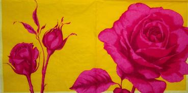 275 Roses - 3-ply (yellow/ pink) - Ihr