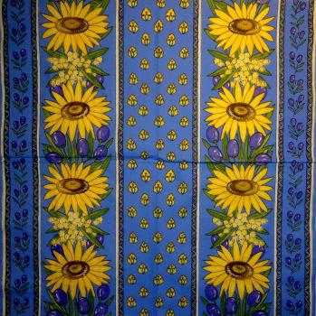 042 Sunflowers - 3-ply (blue) - Atelier