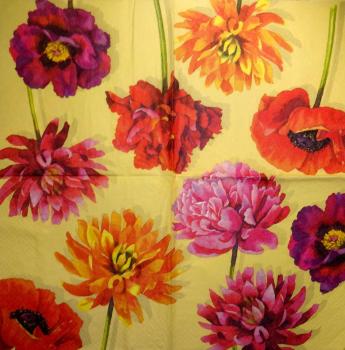 142 Anemones, Poppy - 3-ply - Atelier