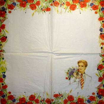 143 Anemones, Poppy - 3-ply