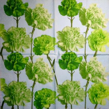 124 Flowers Others - 3 ply (grün)