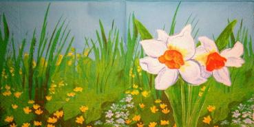 124 Daffodils - 3 ply