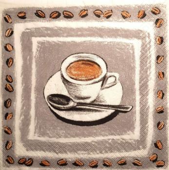 152 Coffee / Cafe - 3-ply (gray) - Home Fashion