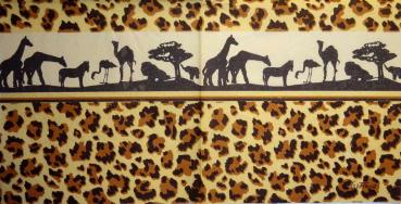 062 Animals Africa: Divers - 3-ply - ppd - G.v.d.Flierdt