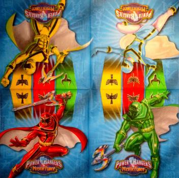 144 Known Figures - 2-ply - Power Rangers