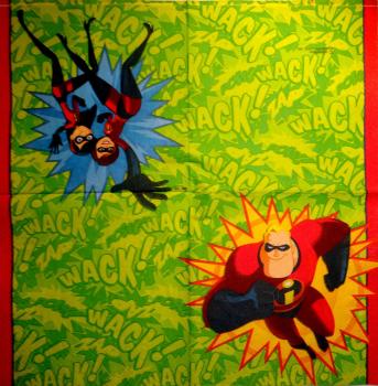 150 Bekannte Figuren - 2-lagig - Die Unglaublichen / The Incredibles - Disney