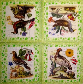 215 Vögel - 3-lagig - Caspari